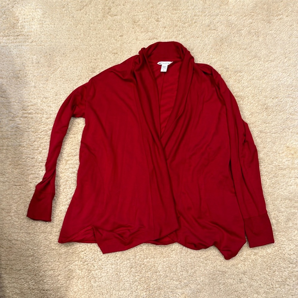 Athleta wrap sweater